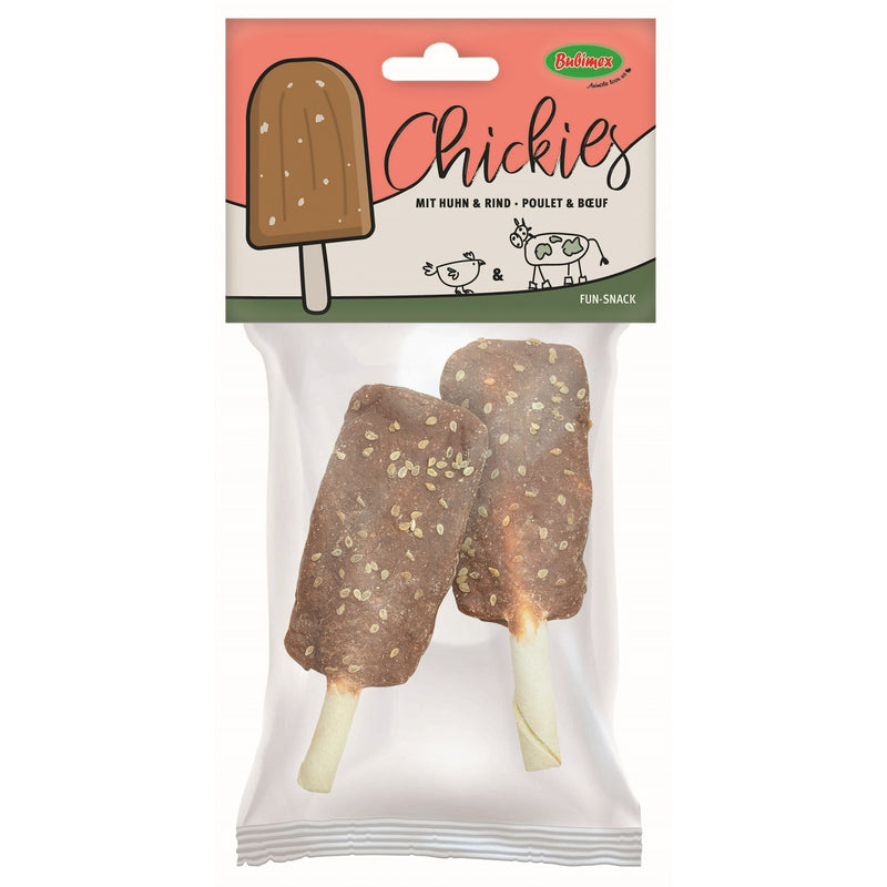 Chickies helados pollestre i bou (2ud) 80 g Imatge principal del producte