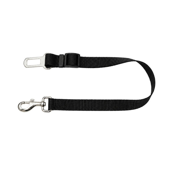 Bubimex cinturón de seguridad para coche negro ajustable 50-70 cm