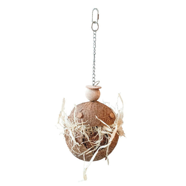 coco cubierto con fibra de coco 33x12cm
