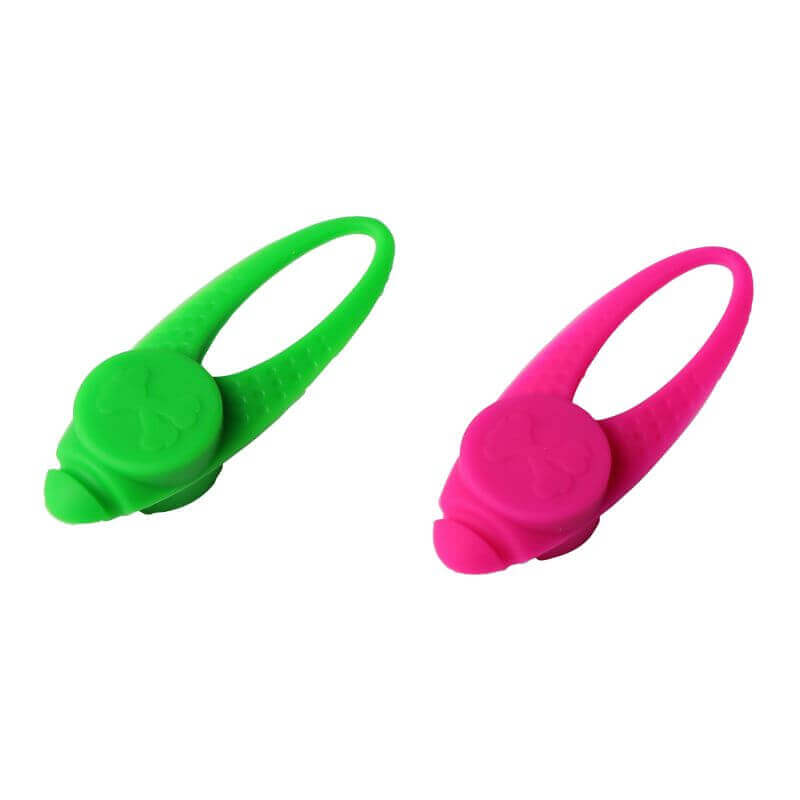 Bubimex colgante LED de silicona para collar de perro