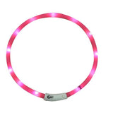 Bubimex Collar LED Luminoso para Perros 20-70 cm
