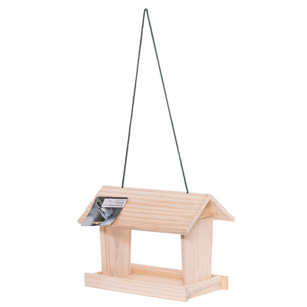 Menjadora de fusta per a ocells Anya 31x19x23cm