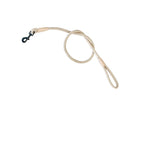 Bubimex correa larga de cuerda beige de 1,2 cm de diámetro