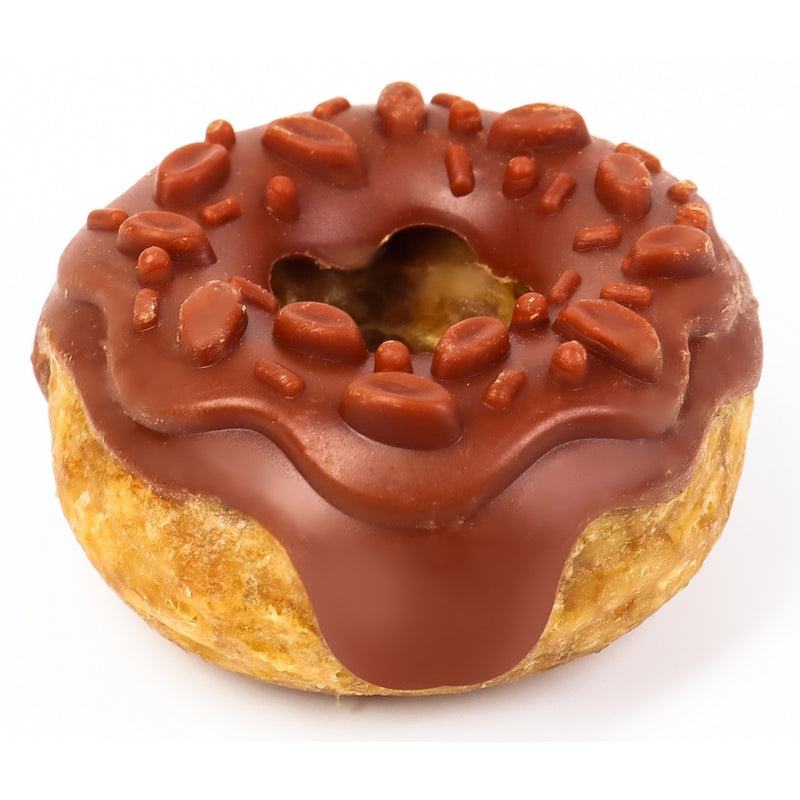 Donut de pollo glaseado con fresa