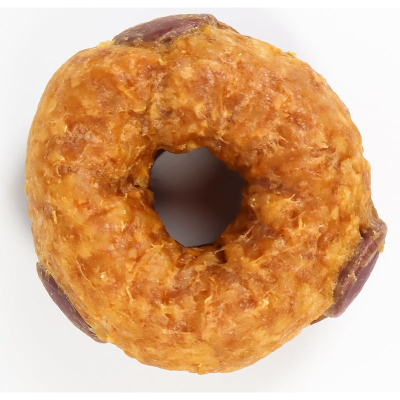 Donut de pollo glaseado con fresa