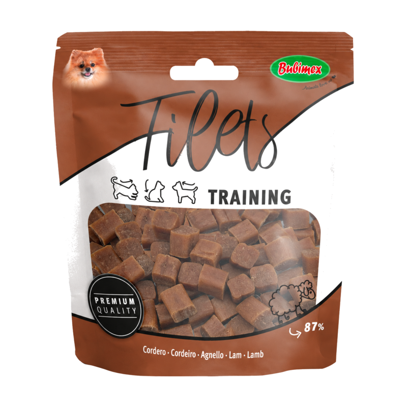 Bubimex Filets Training taquitos de cordero 50 g