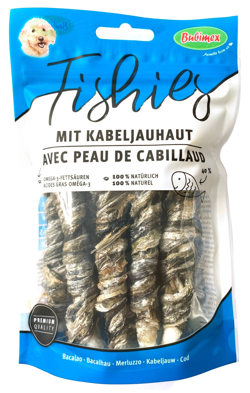 Fishies palitos de bacalao 100gr Imagen principal del producto