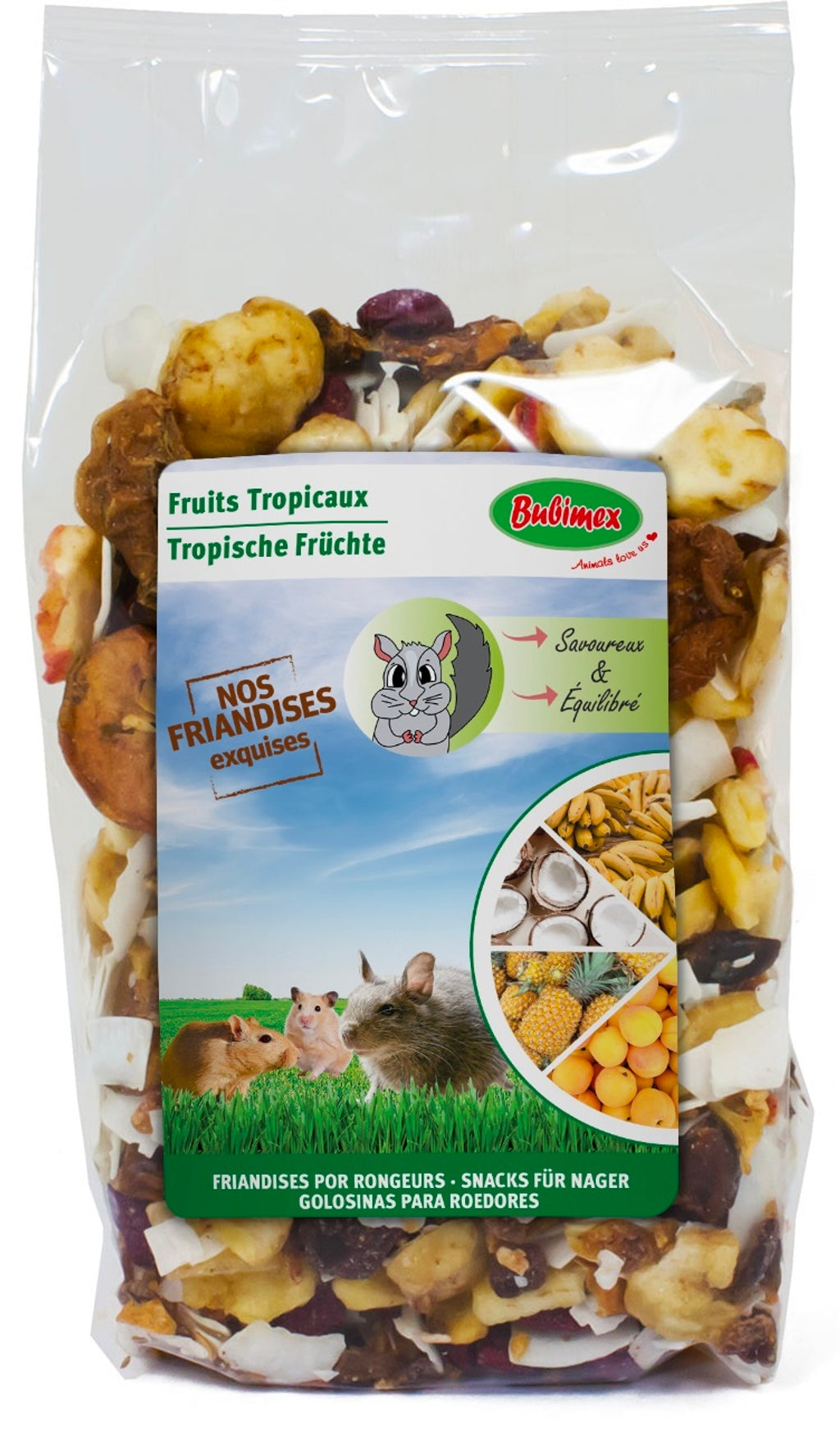 frutos tropicales 125g