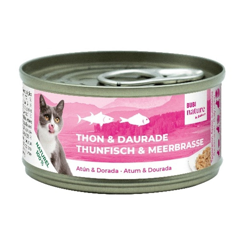 Bubi Nature gato atún y dorada 70gr Imagen principal del producto