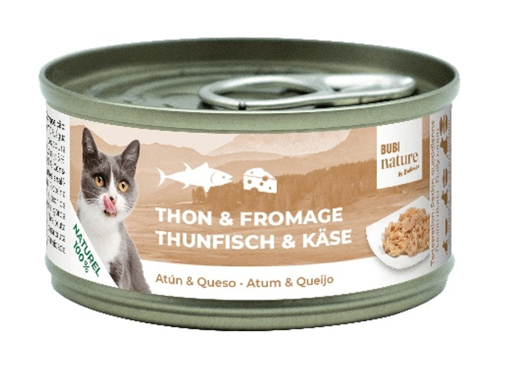 Bubi Nature gato atún y queso 70gr Imagen principal del producto