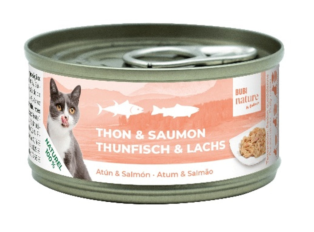 Bubi Nature gato atún y salmón 70gr Imagen principal del producto