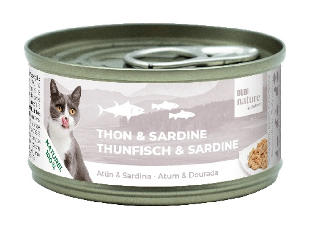 Bubimex Bubi Nature gato Atún y sardinas Imagen secundaria del producto