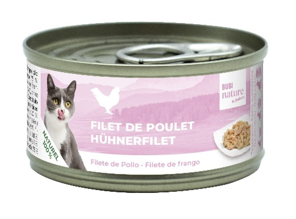 Bubi Nature gato filete de pollo