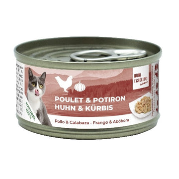 Bubi Nature gato pollo y calabaza 70gr