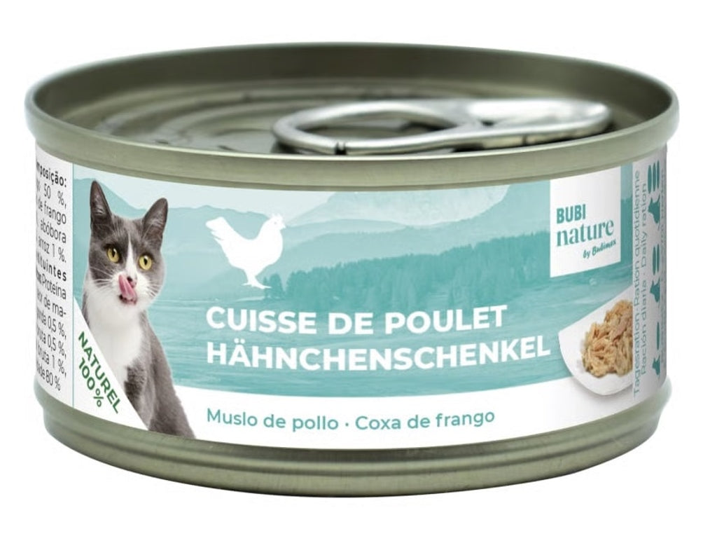 Bubi Nature gato muslo de pollo
