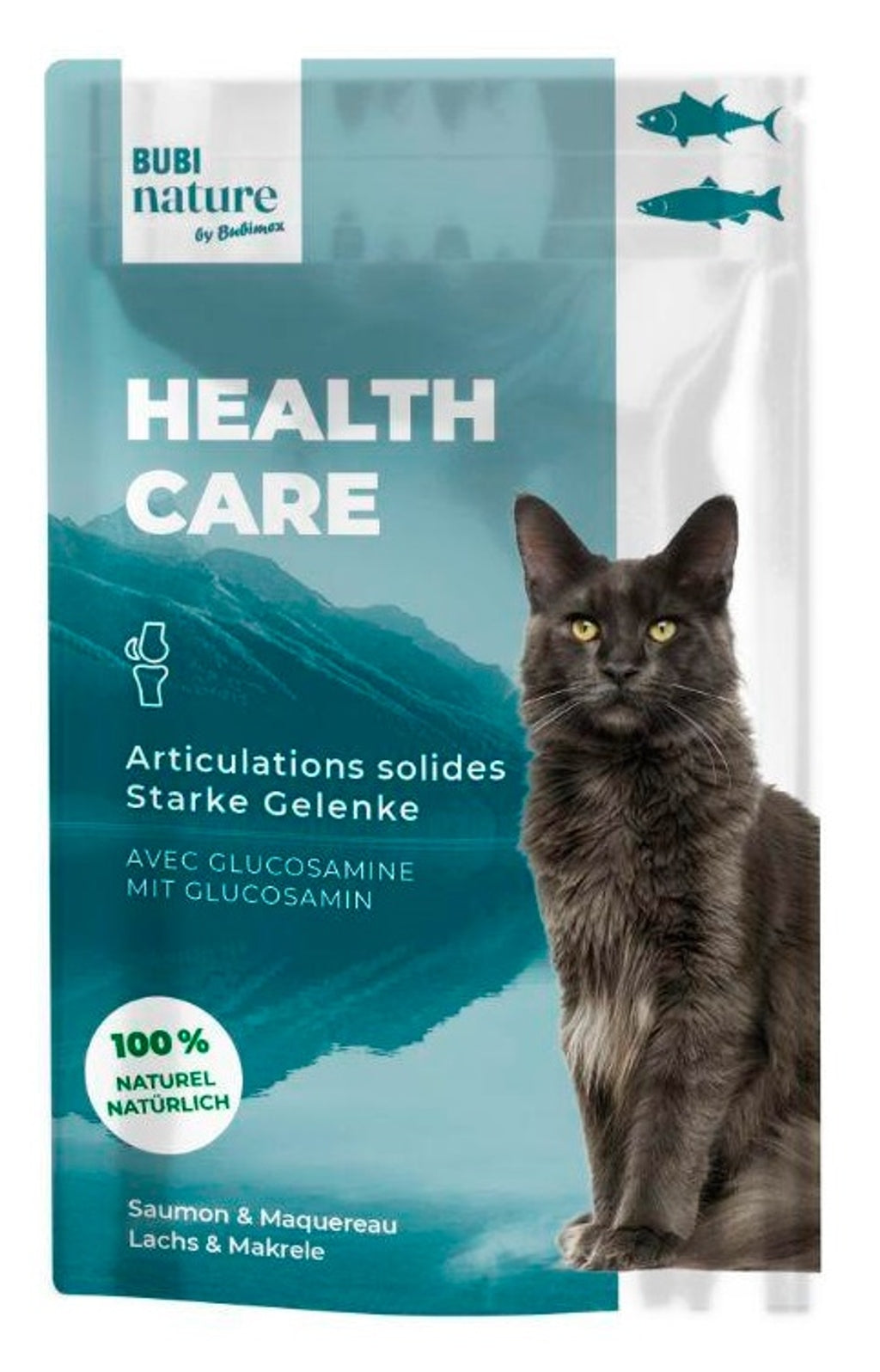 Bubi Nature gato salmón i caballa pouch 70gr healt