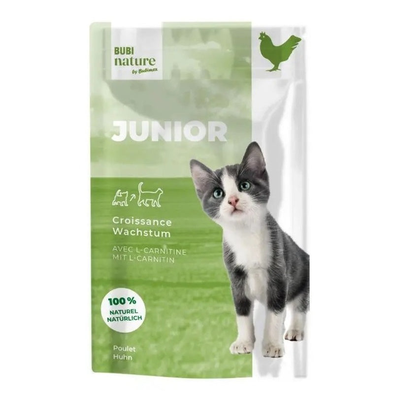 Bubi Nature gato muslo de pollo pouch 70gr junior