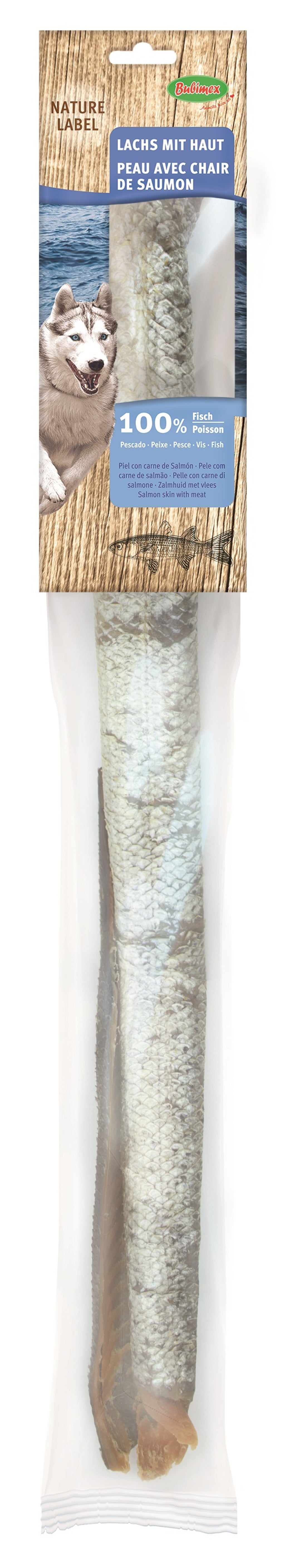 Piel con carne de salmon 100gr Imagen principal del producto