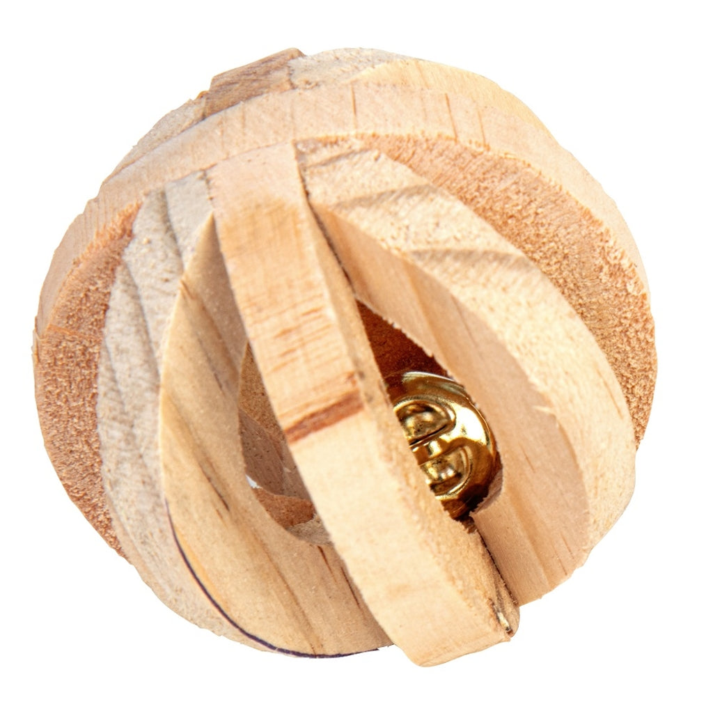 pelota de madera para roedores 6cm