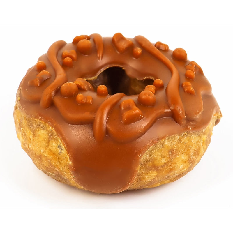 Donut de pollo glaseado con zanahoria
