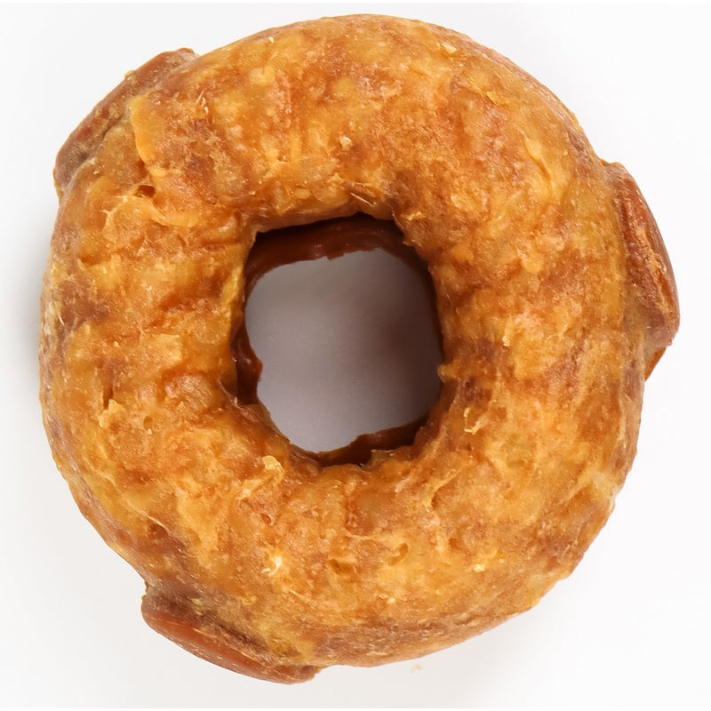 Donut de pollo glaseado con zanahoria