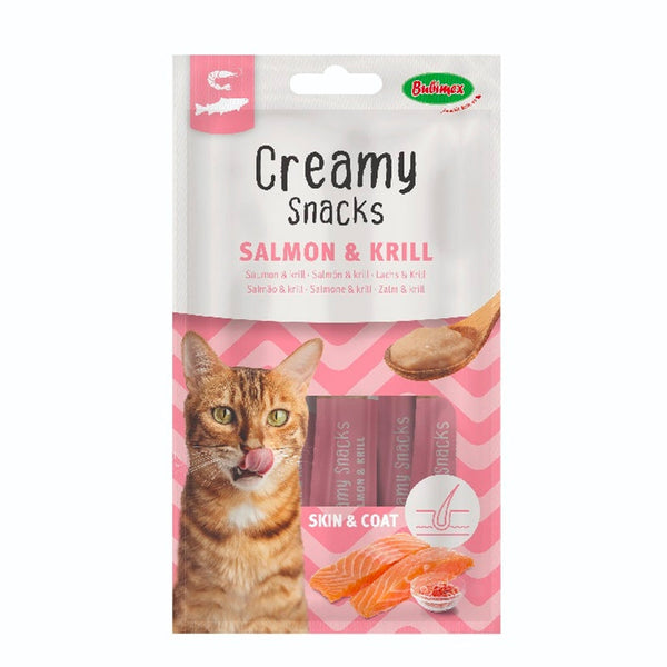 creamy skin&coat salmón krill 15g 4ut