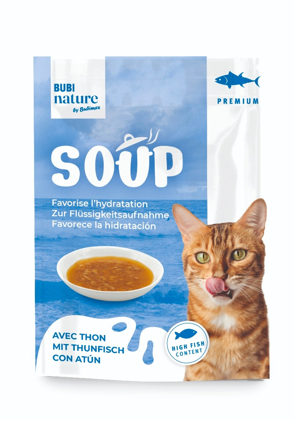 Bubi Nature gato sopa atún 50gr Imagen principal del producto