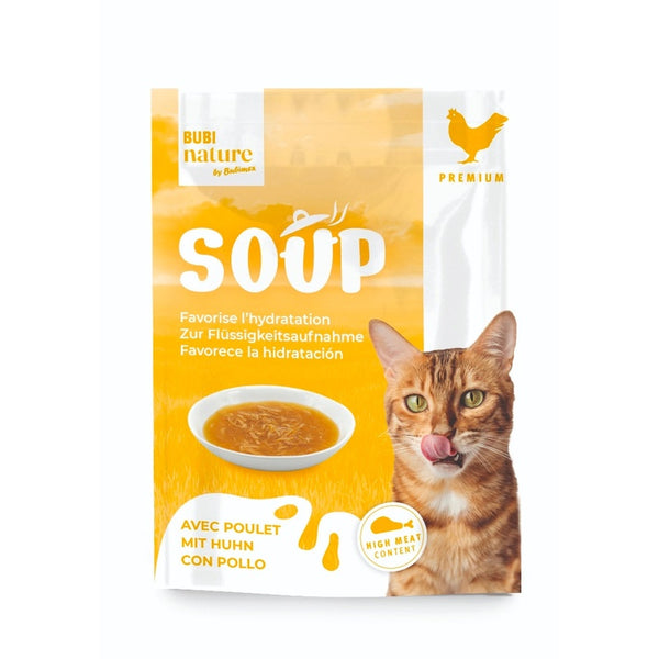 Bubi Nature gato sopa pollo 50gr
