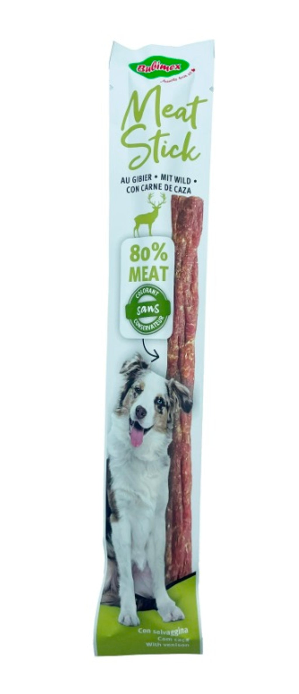 Meat stick carn de caza 12 g Imatge principal del producte