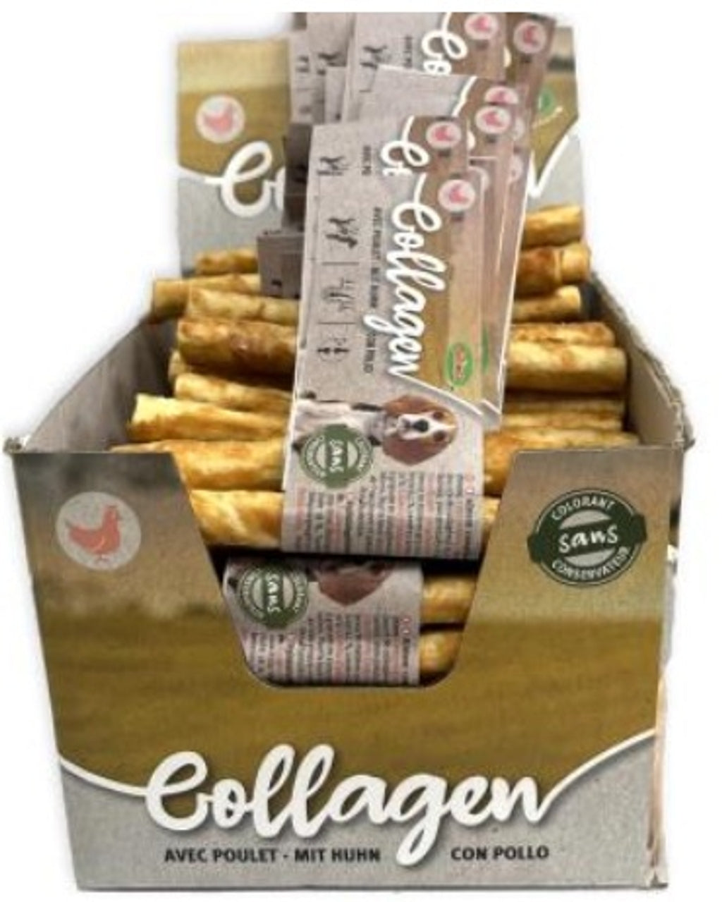 Sticks colágeno Pollastre Imatge principal del producte