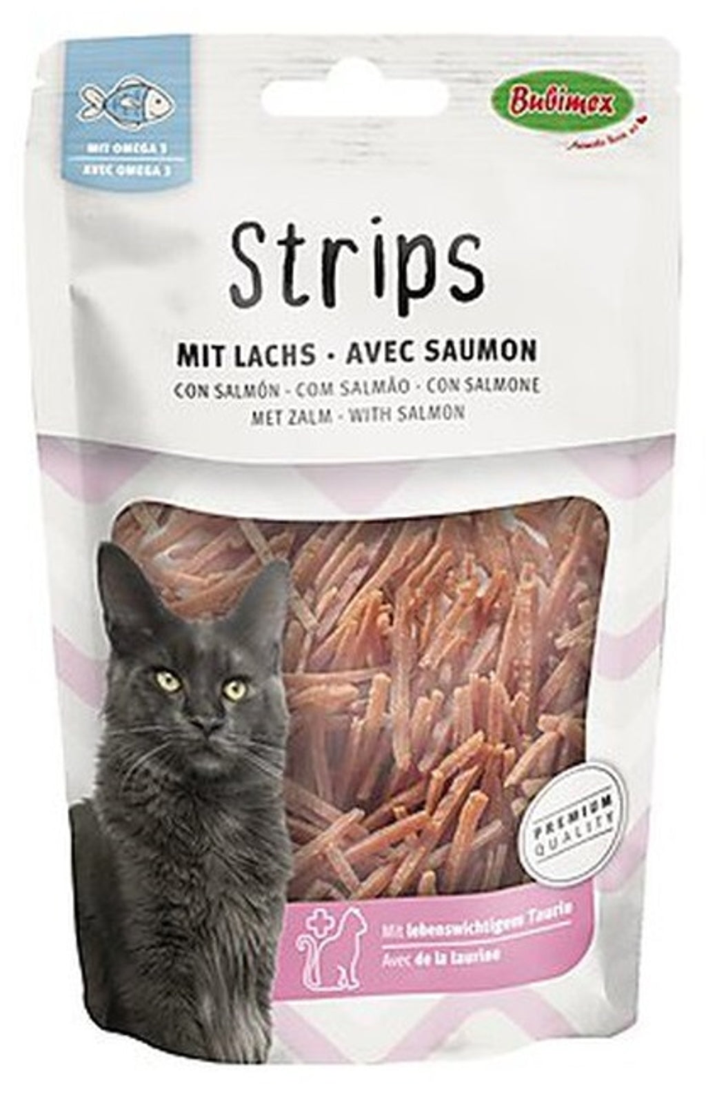 Strips de salmon 50g Imagen principal del producto