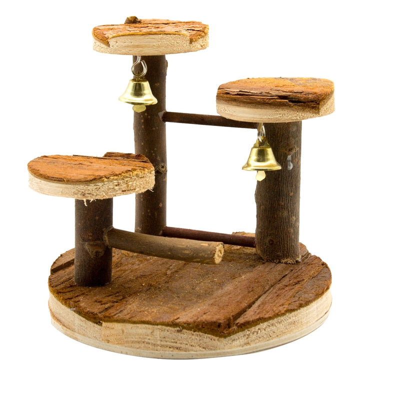 torre de maderaconcampanas 15x14x14cm Imagen principal del producto