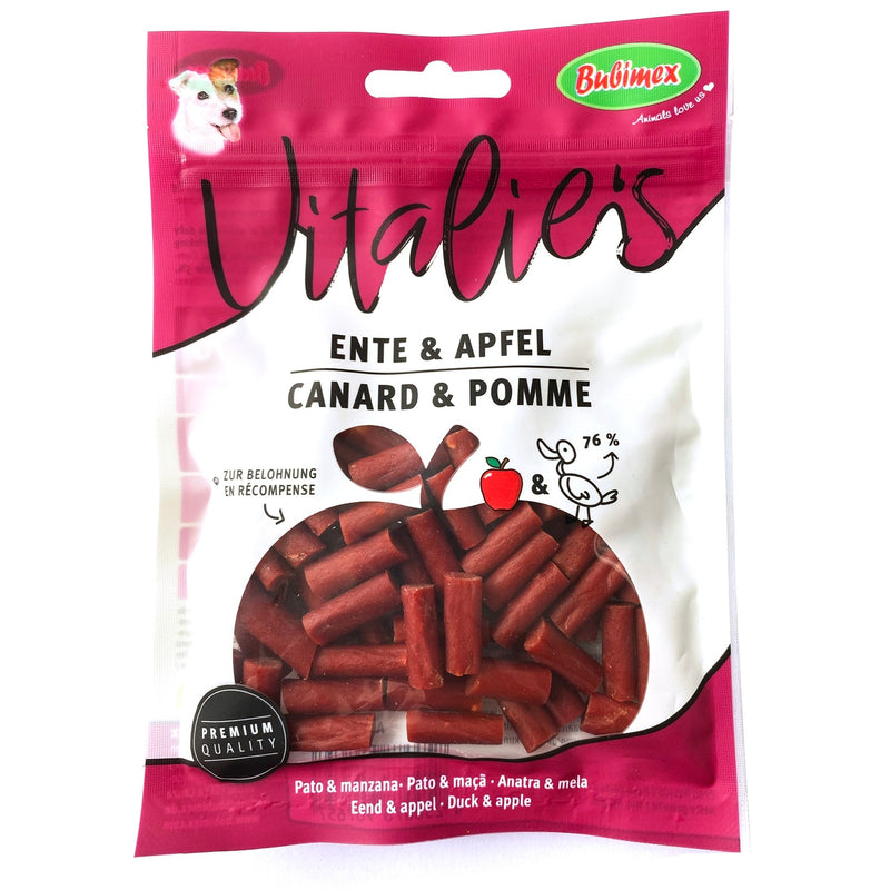 Vitalies de pato y manzana 80gr Imagen principal del producto