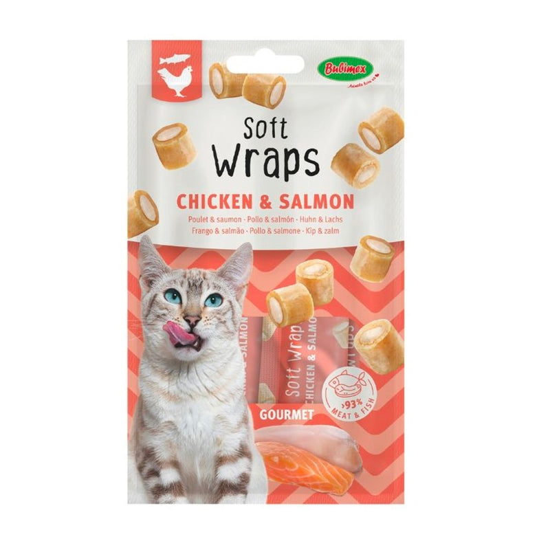 gat Soft Wraps de Pollestre i Salmó 3ud Imatge principal del producte