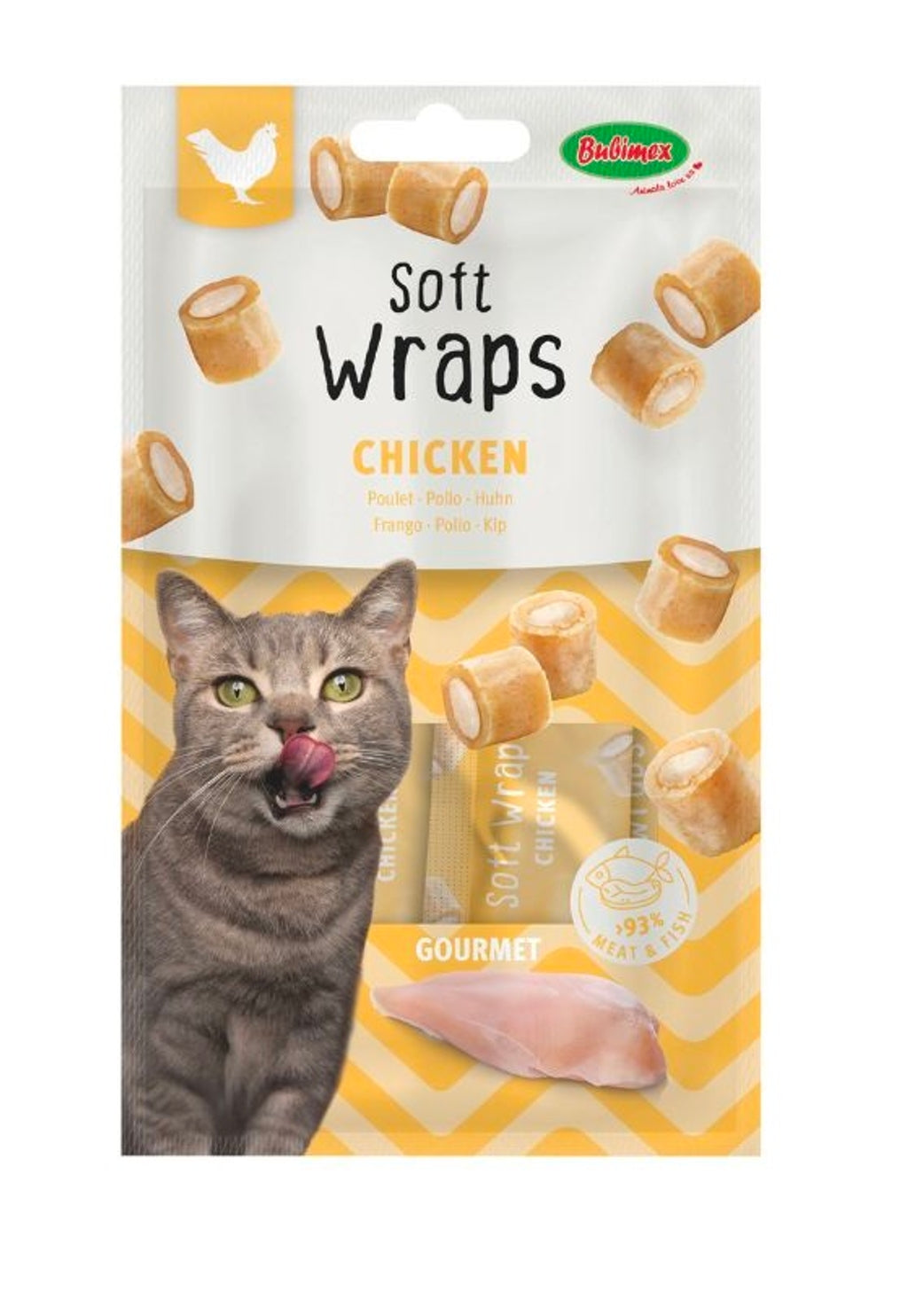 gat Soft Wraps de Pollastre 3ud Imatge principal del producte