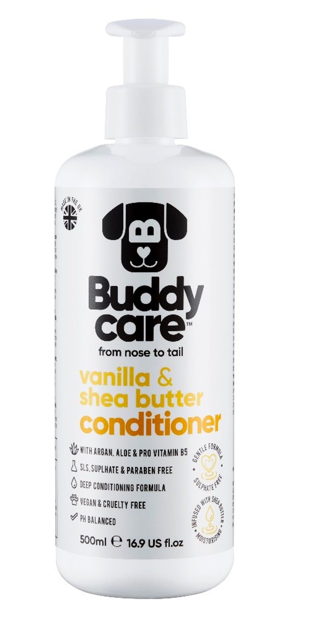 Conditioner Vainilla & Shea Butter (500ml)