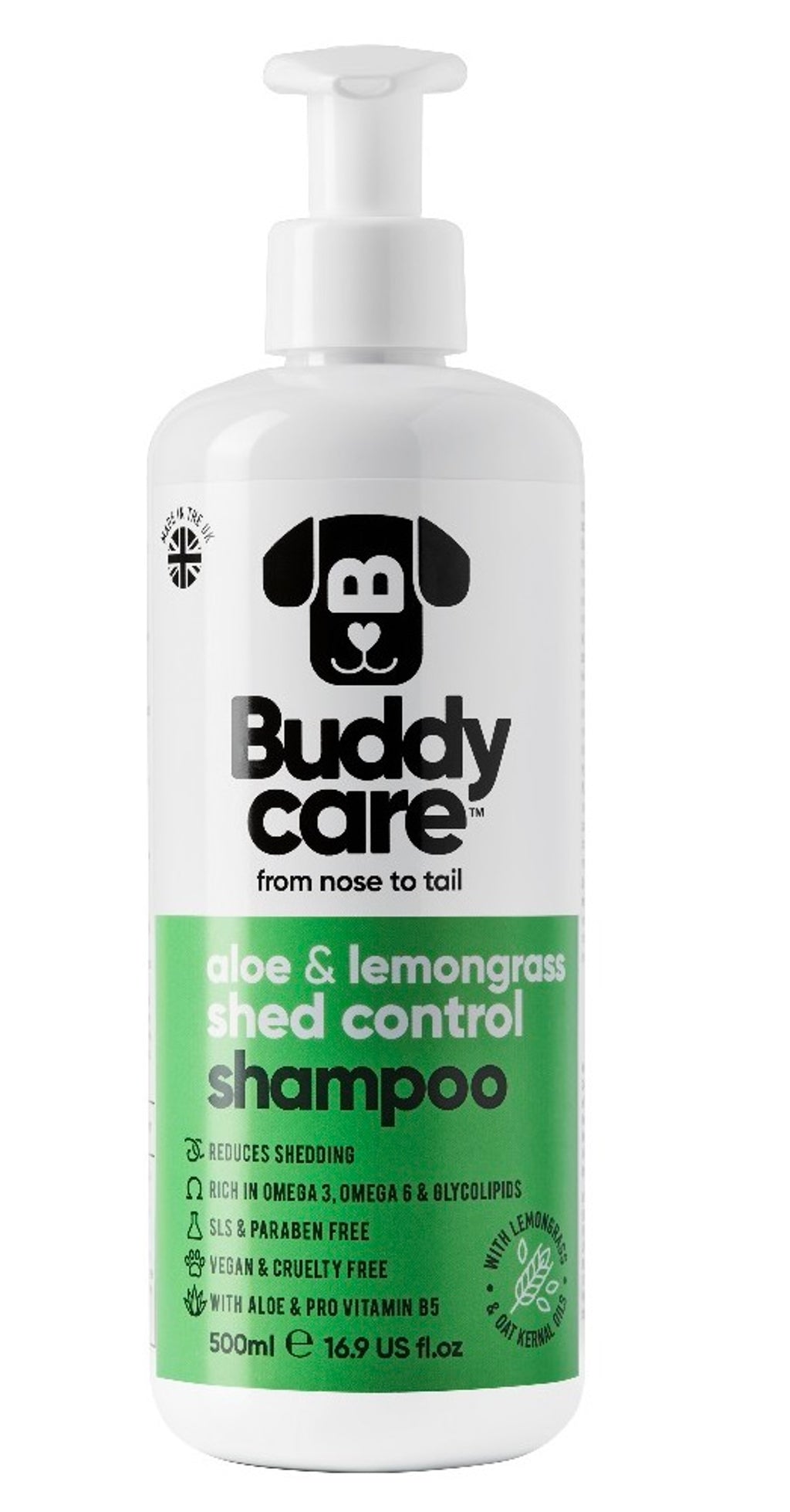Shampoo Muda Control Aloe Vera (500ml) Imagen principal del producto
