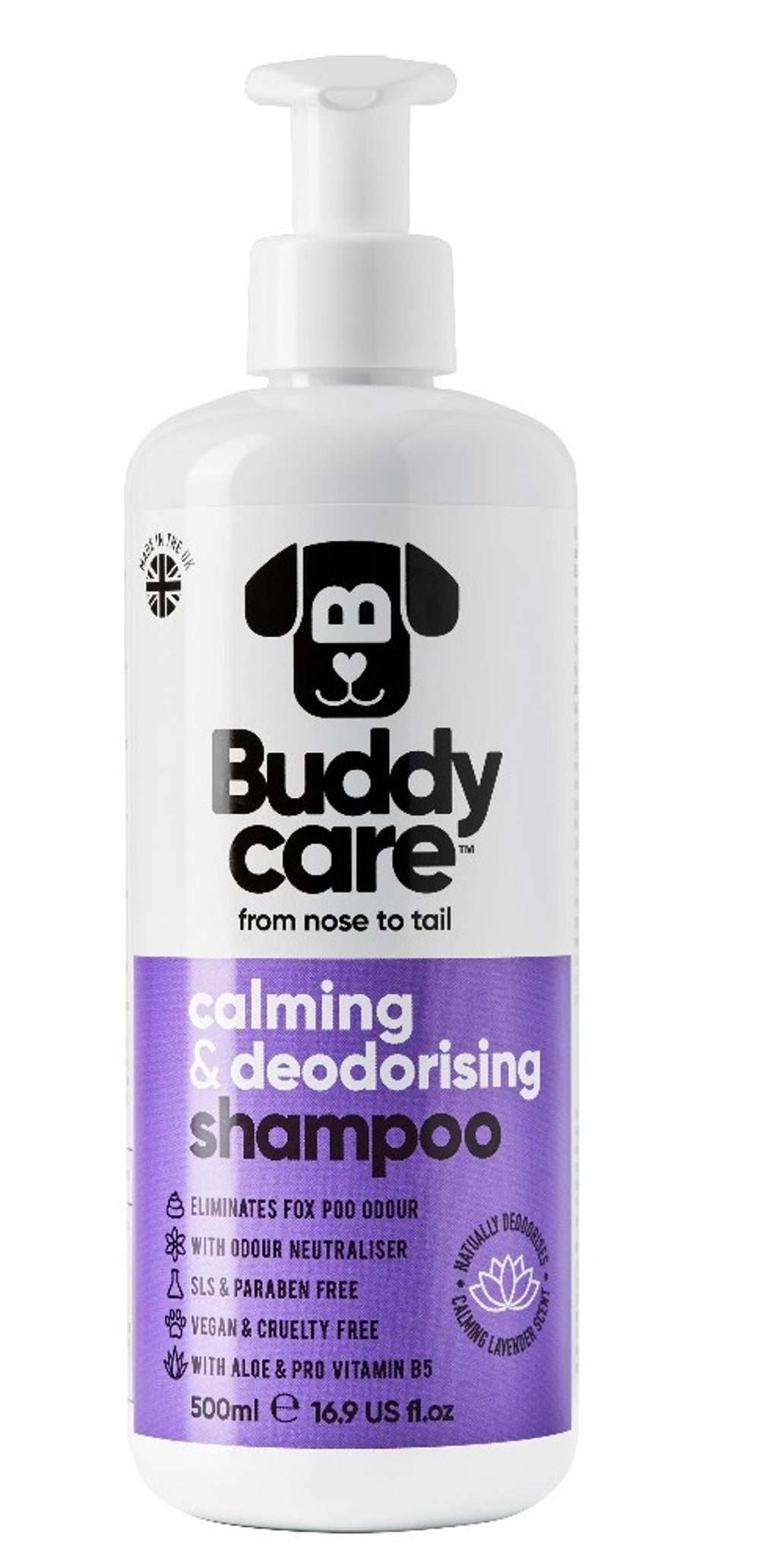 Shampoo Calming/Deoderising Lavender(500ml) Imagen principal del producto