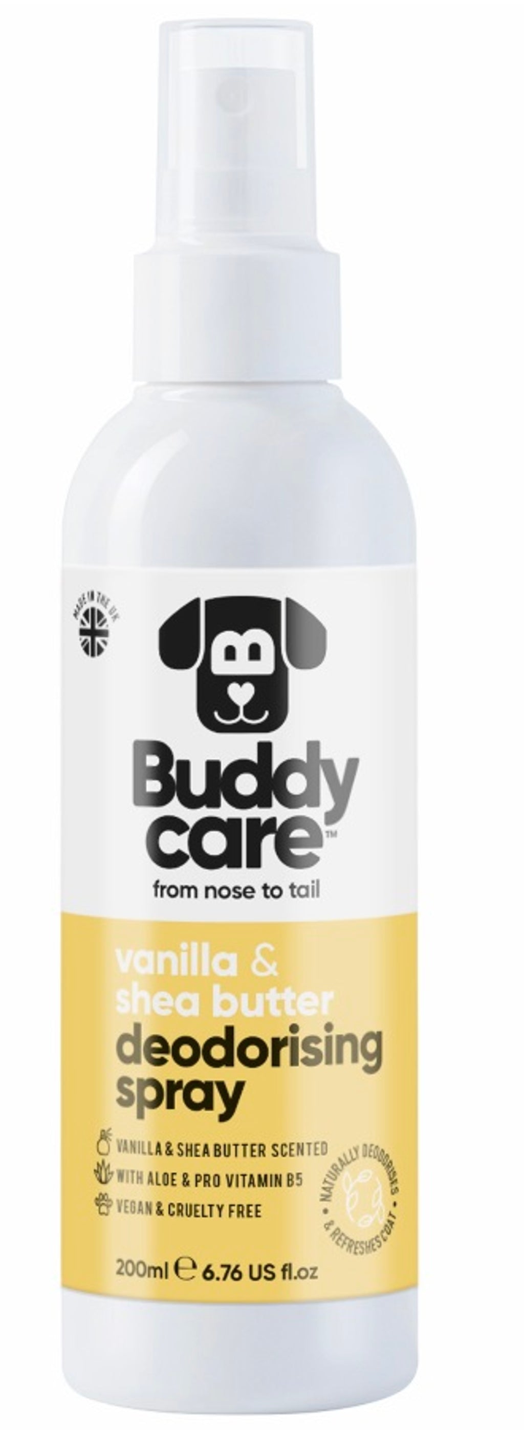 Deodorizing Vanilla & Shea Butter 200 ml Imatge principal del producte