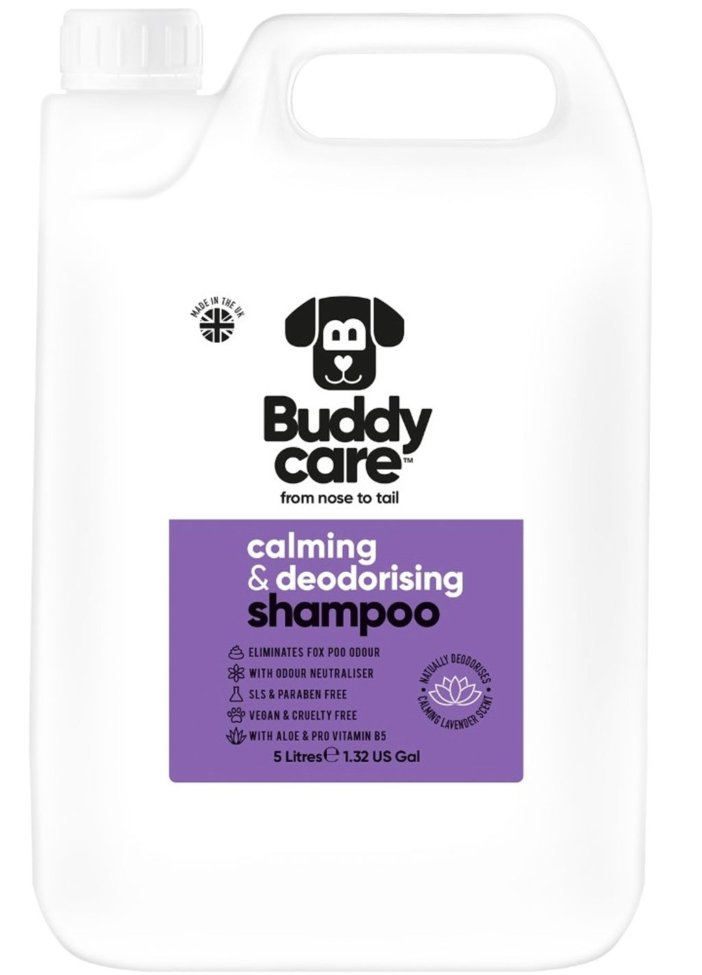 shampoo calming/deoderising lavander 5 l Imatge principal del producte