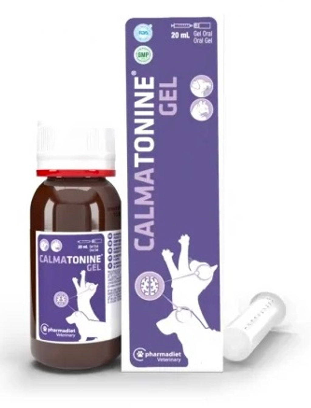 Calmatonine gel 20ml perro y gato