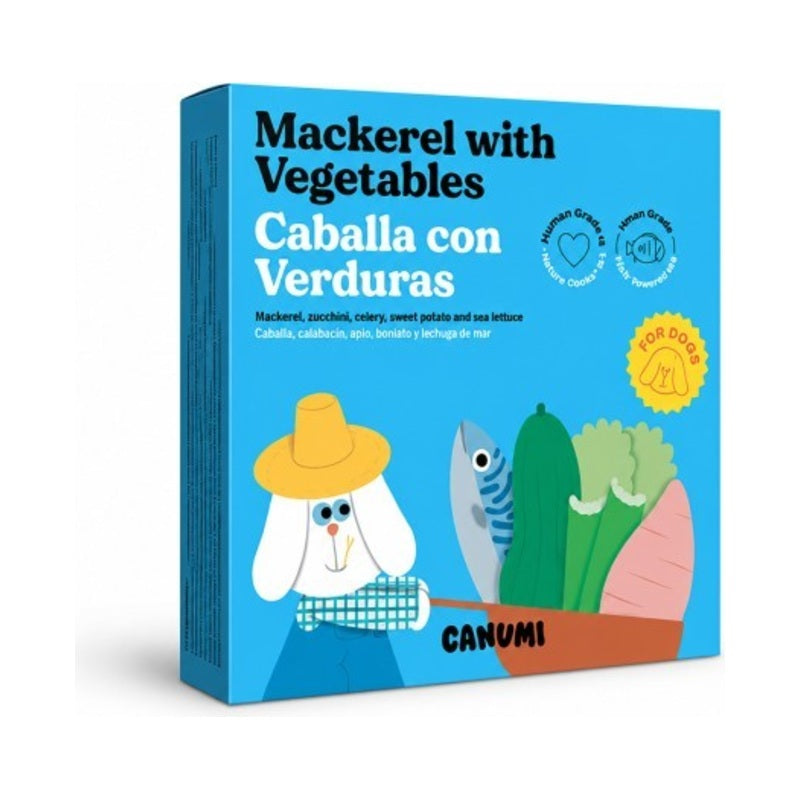 Canumi Caballa con Verduras y Algas para Perros 250 g