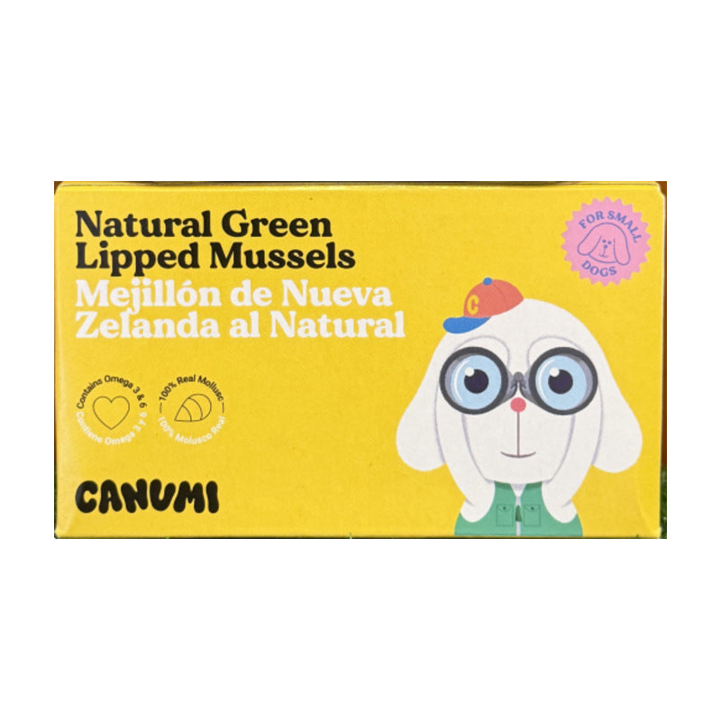 Canumi Mejillón de Labio Verde al Natural para Perros 90 g