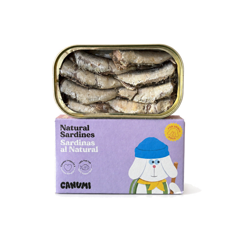 Canumi Sardinas al Natural para perros 90 g Imagen principal del producto