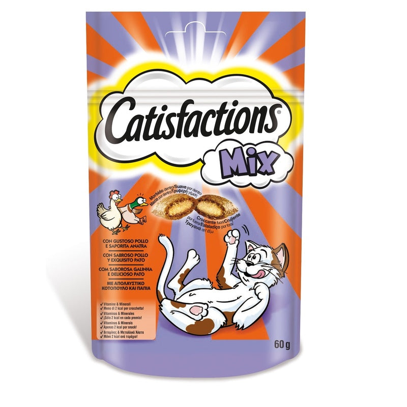 catisfacció mix pollestre-ànec 60 g