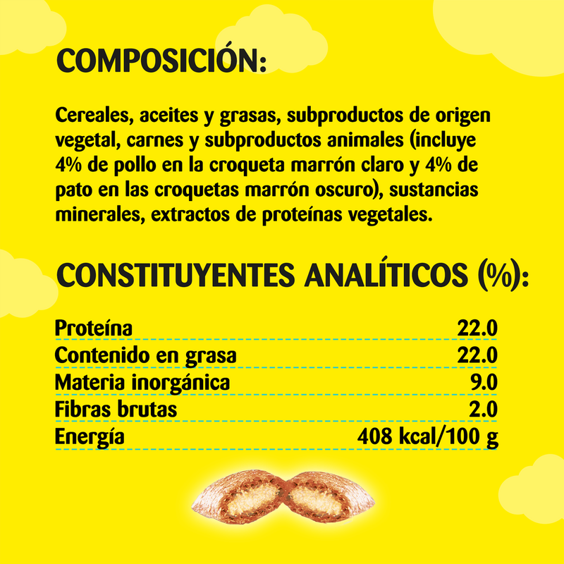 catisfacció mix pollestre-ànec 60 g