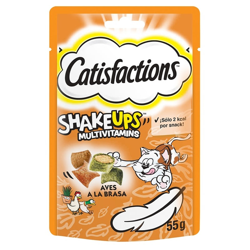 catisfaction Shake Ups aves a la brasa 55gr Imagen principal del producto