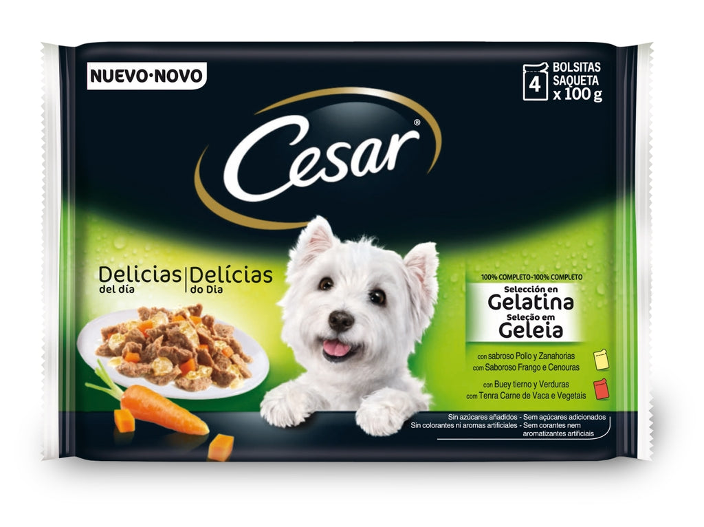 seleción gelatina sobres 4x100gr Imagen principal del producto