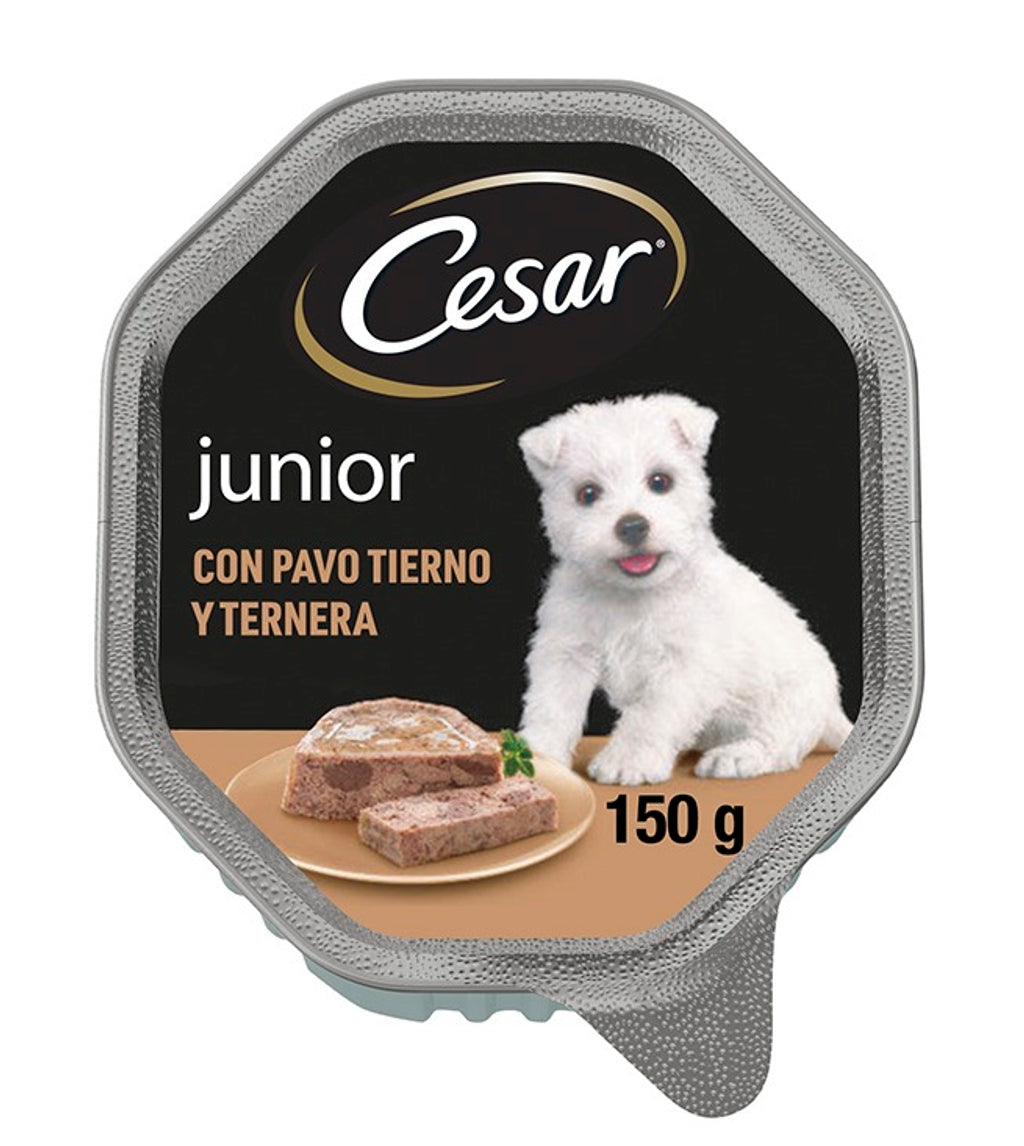 Junior pavo ternera tarrina 150gr