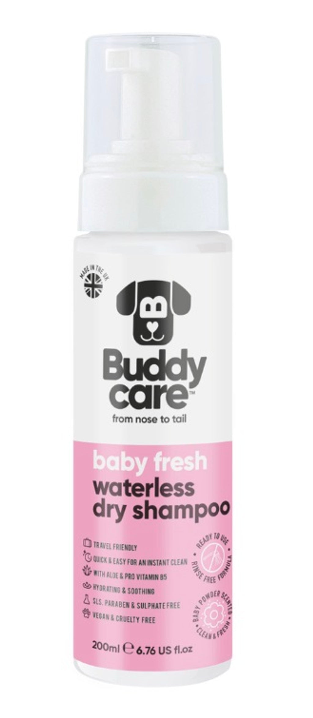 Dry Shampoo Baby Fresh 200 ml